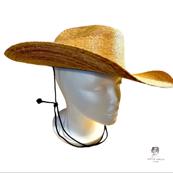 Cavenders Accessories Cavenders Vented Palm Leaf Jackson Cowboy Hat